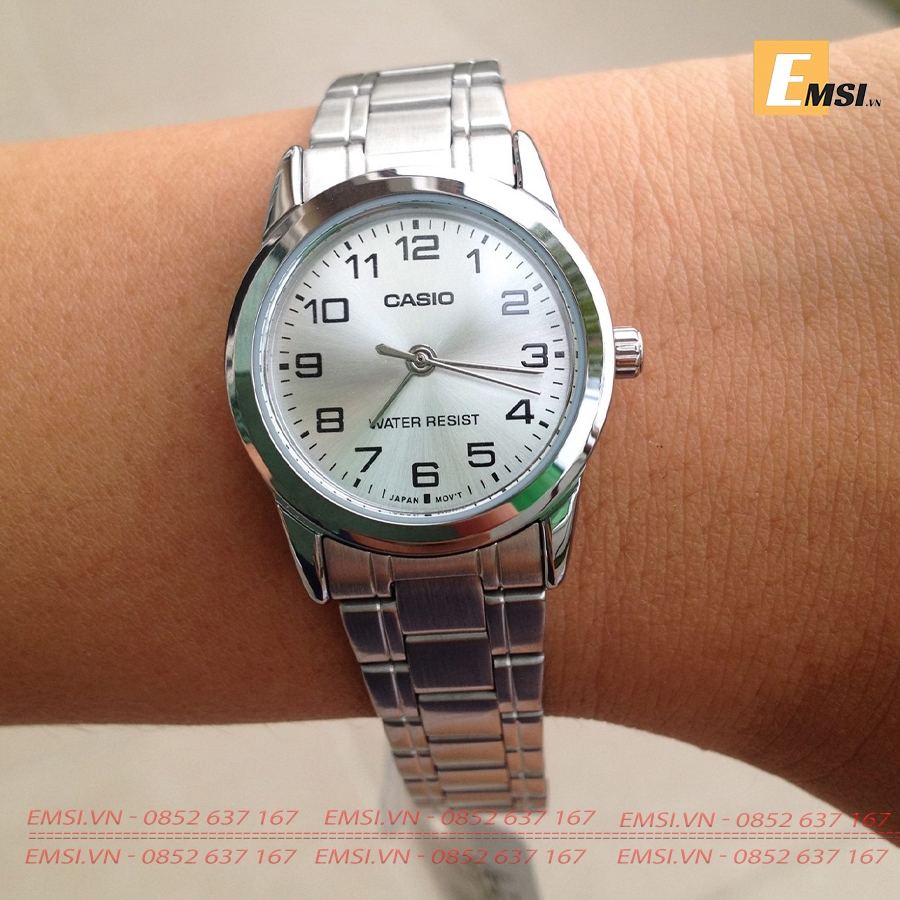 Casio LTP-V001D-7B - Đồng Hồ Nữ - Pin/Quartz - Kính Khoáng - Size Mặt 25mm EMSI.VN