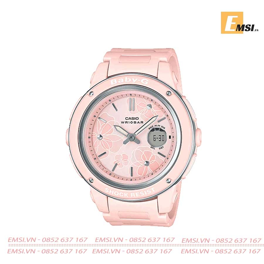 Đồng hồ Nữ Casio Baby-G BGA-150FL-4A - Chính hãng bảo hành 5 năm - Emsi.vn
