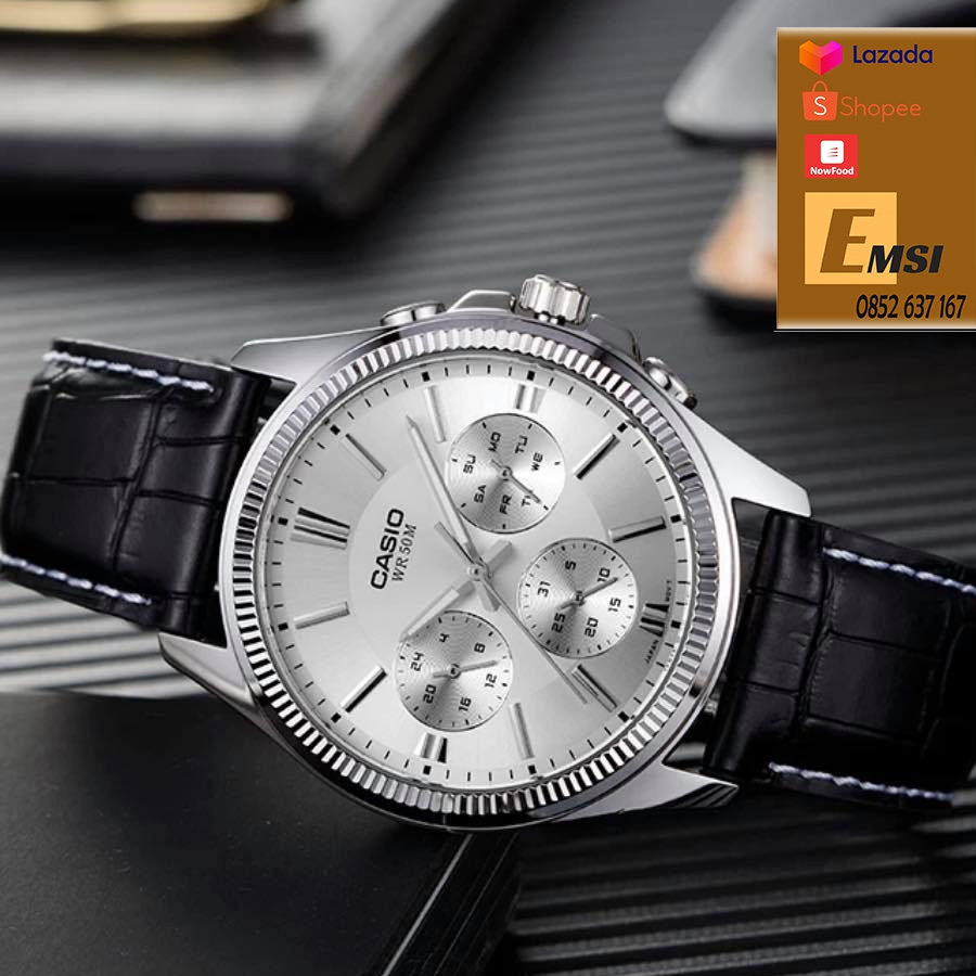 Casio MTP-1375L-7AVDF - Đồng Hồ Nam - Pin / Quartz - Kính Khoáng - Size Mặt 42mm - Bảo Hành 5 Năm - Chính Hãng