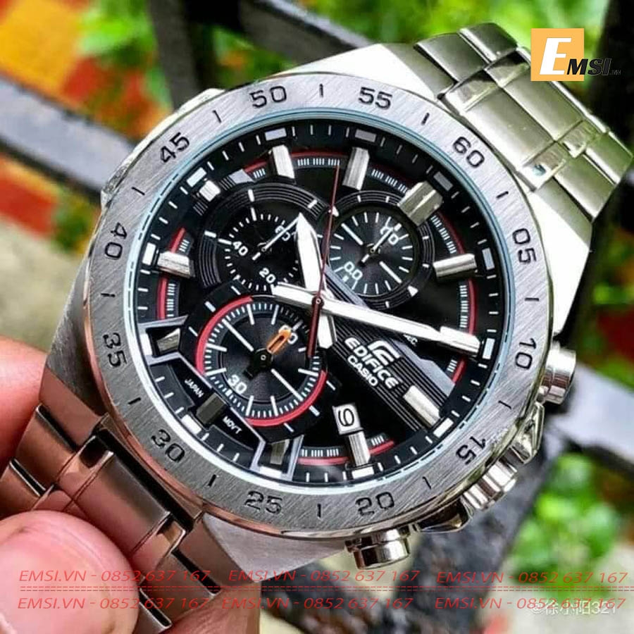 Casio Edifice EFR-564D-1A - Đồng Hồ Nam - Pin / Quartz - Kính Khoáng - Size Mặt 45mm EMSI.VN