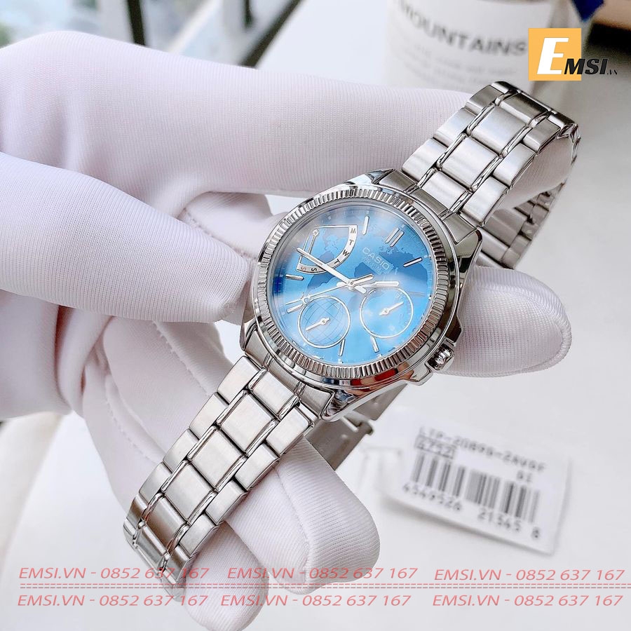 Casio LTP-2089D-2A - Đồng Hồ Nữ - Pin/Quartz - Size Mặt 33.5mm - Kính Khoáng EMSI.VN