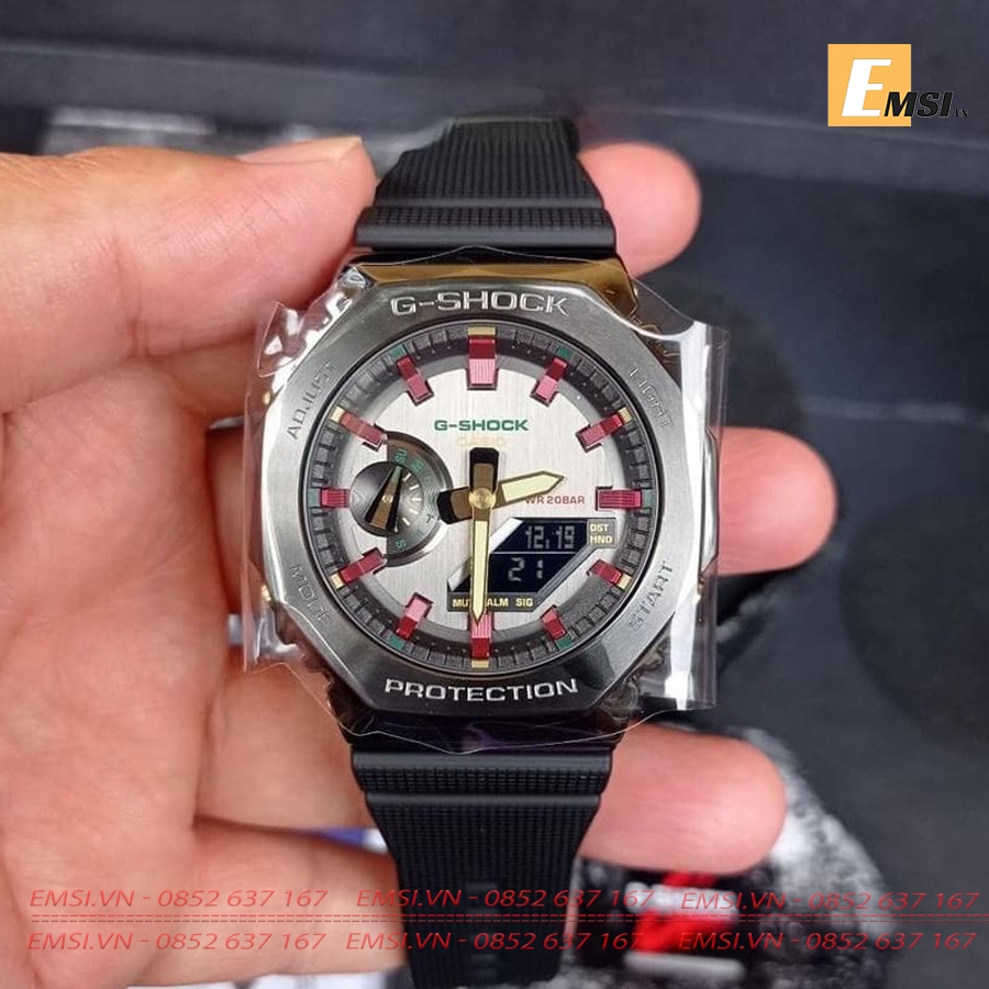 Casio G-Shock GM-2100CH-1ADR - Đồng Hồ Nam - Pin/Quartz - Kính Khoáng - Size Mặt 40.5mm EMSI.VN