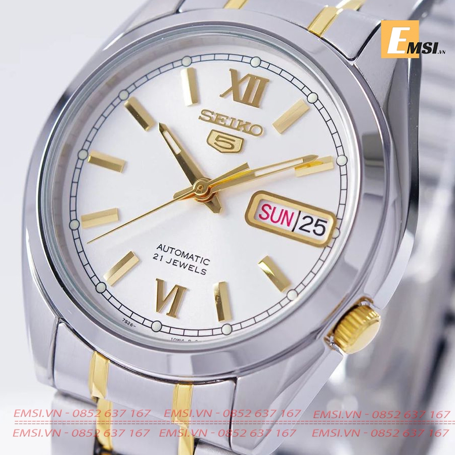 Seiko SNKL57K1S - Đồng Hồ Nam - Cơ - Automatic - Kính Khoáng - Size Mặt 38mm EMSI.VN