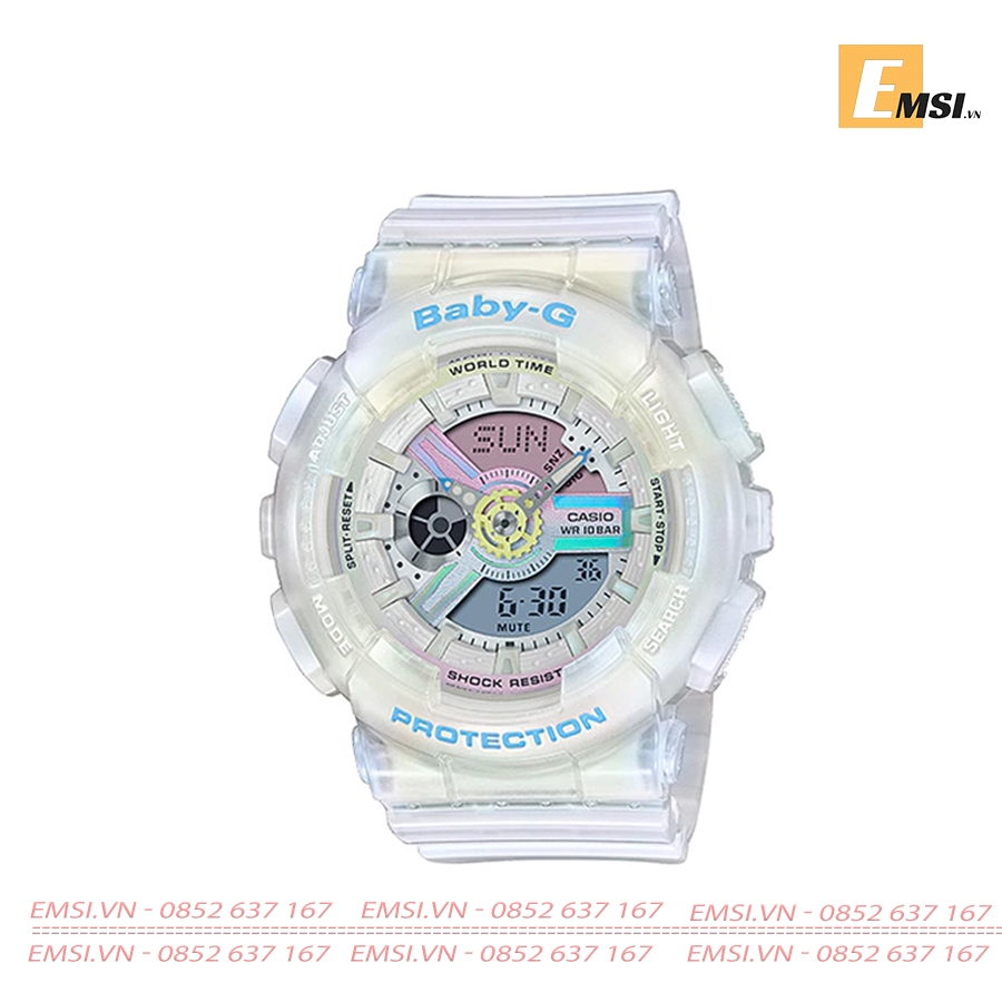 Baby-G BA-110PL-7A2 - Đồng Hồ Nữ - Điện Tử - Size Mặt 43.5mm - Kính Nhựa EMSI.VN