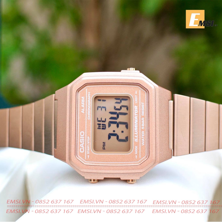 Casio B650WC-5ADF - Đồng Hồ Nam - Điện Tử - Size Mặt 41mm - Kính Nhựa EMSI.VN