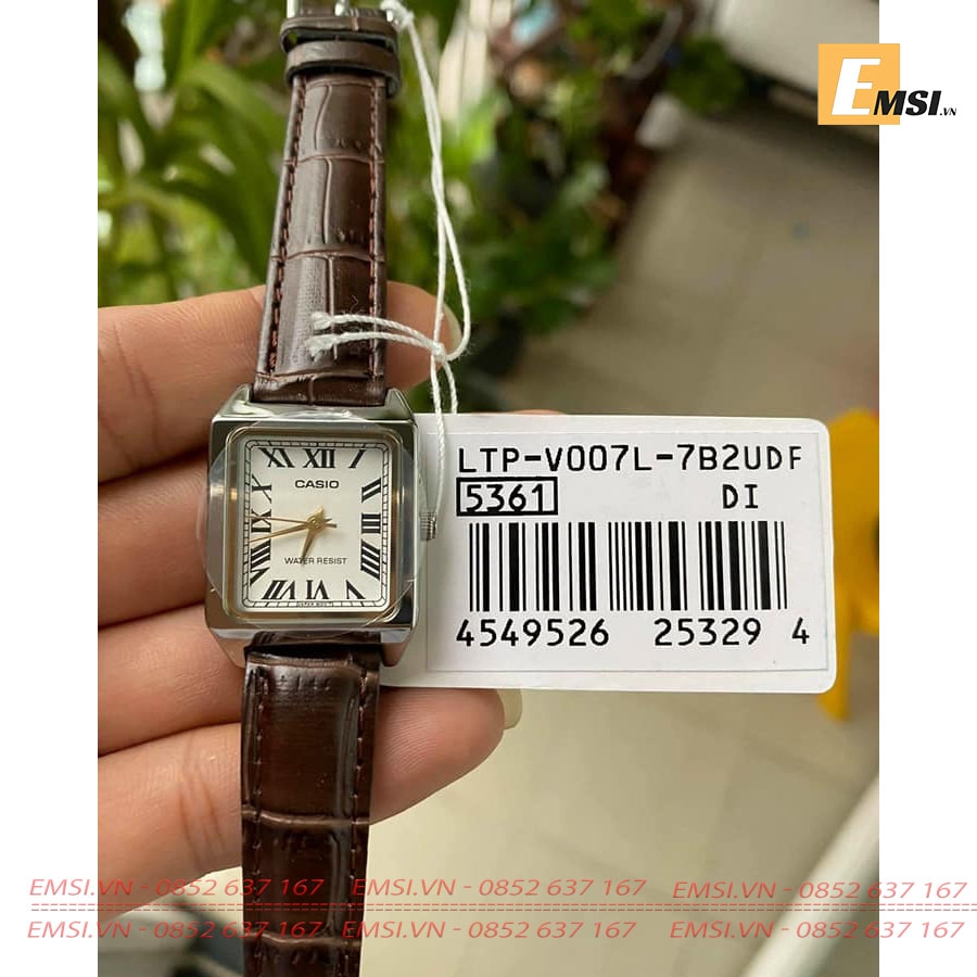 Casio LTP-V007L-7B2 - Đồng Hồ Nữ - Pin/Quartz - Kính Khoáng - Size Mặt 22mm EMSI.VN