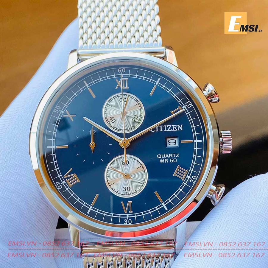 Citizen AN3610-80L - Đồng Hồ Nam - Pin / Quartz - Kính Khoáng - Size Mặt 41mm EMSI.VN