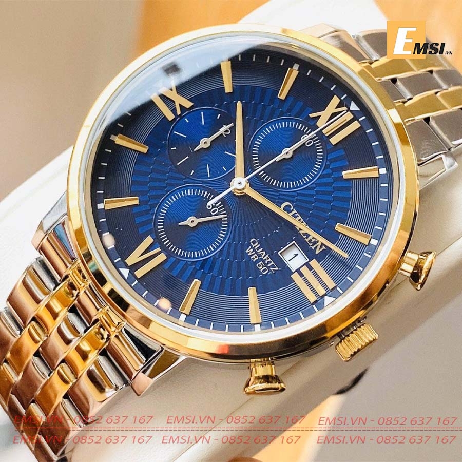Citizen AN3616-75L - Đồng Hồ Nam - Pin/Quartz - Kính Khoáng - Size Mặt 41mm EMSI.VN