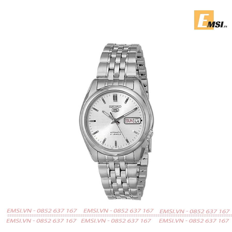 Seiko SNK355K1S - Đồng Hồ Nam - Máy Cơ / Automatic - Size Mặt 37mm - Hardlex Crystal EMSI.VN