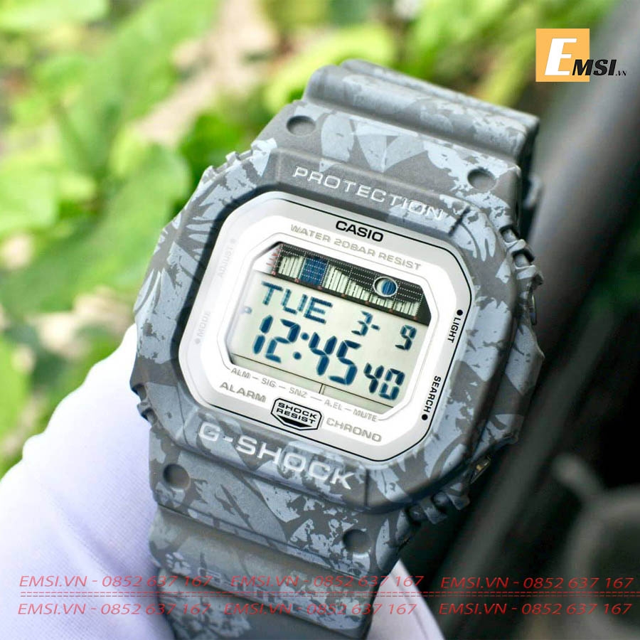 Gshock GLX-5600F-8DR - Đồng Hồ Nam - Điện Tử - Size Mặt 43mm - Kính Khoáng EMSI.VN