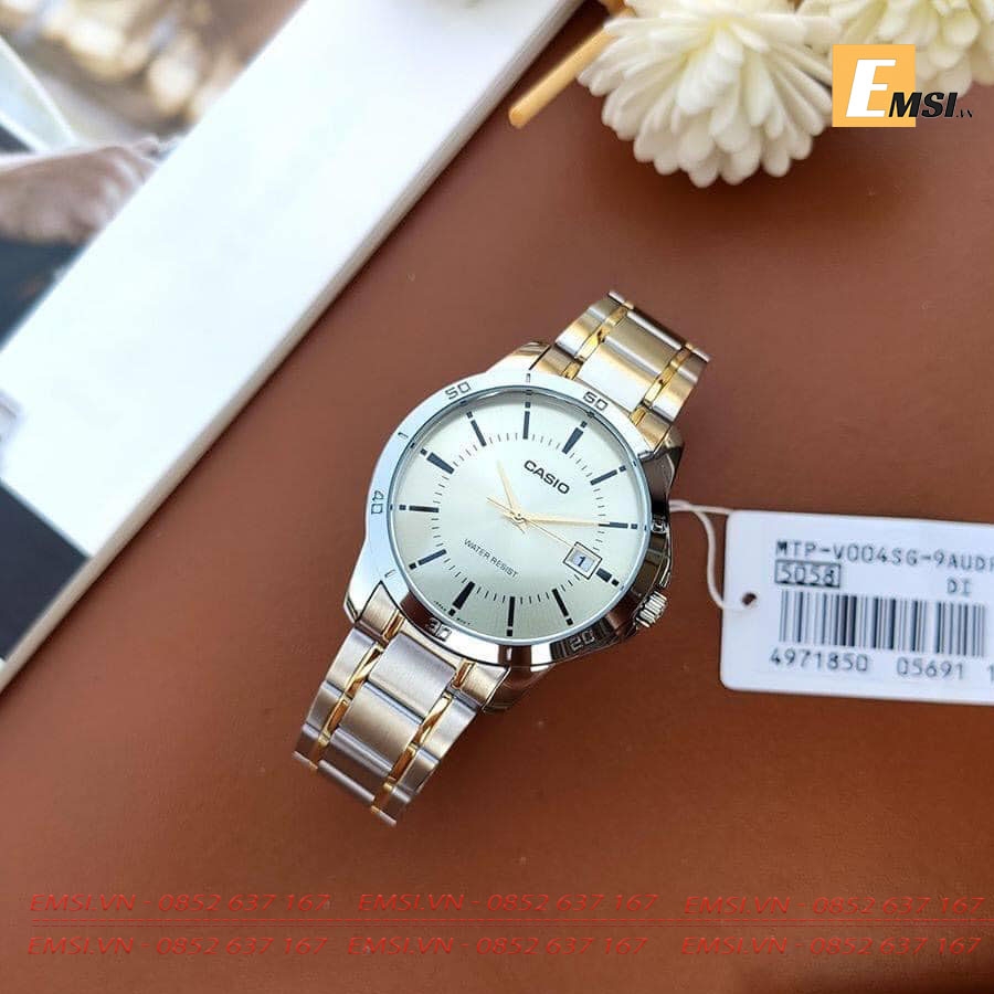 Casio MTP-V004SG-9A - Đồng Hồ Nam - Pin/Quartz - Kính Khoáng - Size Mặt 41.5mm EMSI.VN