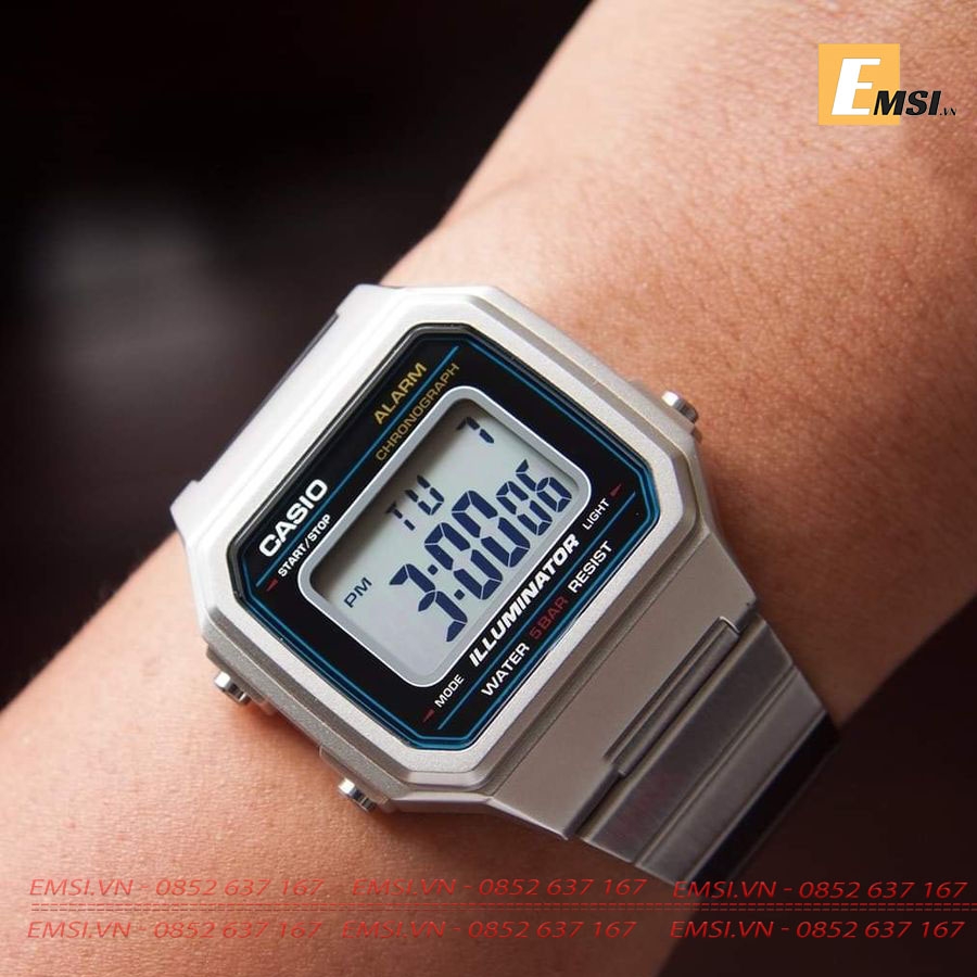 Casio B650WD-1A - Đồng Hồ Nữ - Điện Tử - Size Mặt 41mm - Kính Nhựa EMSI.VN