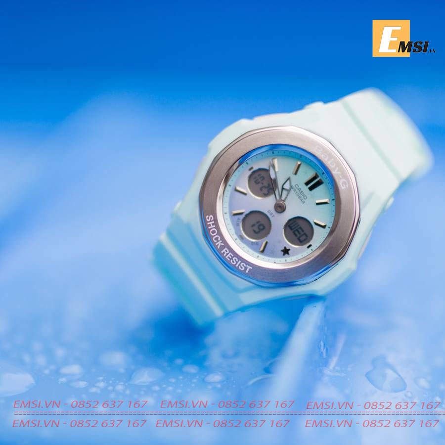 Baby-G BGA-100ST-3A - Đồng Hồ Nữ - Điện Tử - Size Mặt 39mm - Kính Khoáng EMSI.VN