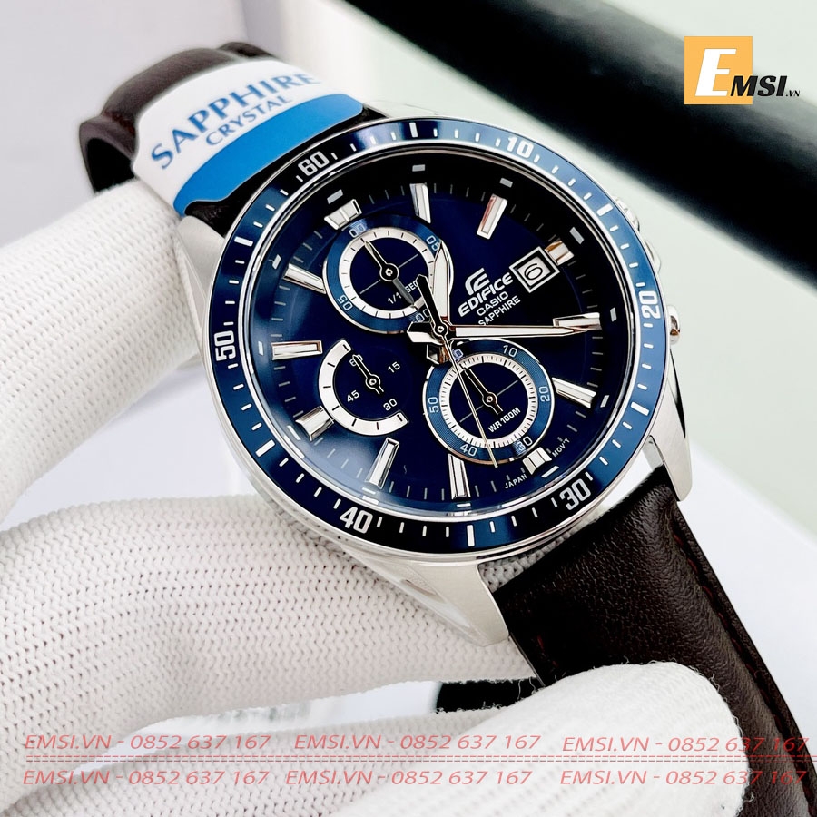 Casio Edifice EFR-S565L-2A - Đồng Hồ Nam - Pin / Quartz - Kính Sapphire - Size Mặt 44mm EMSI.VN