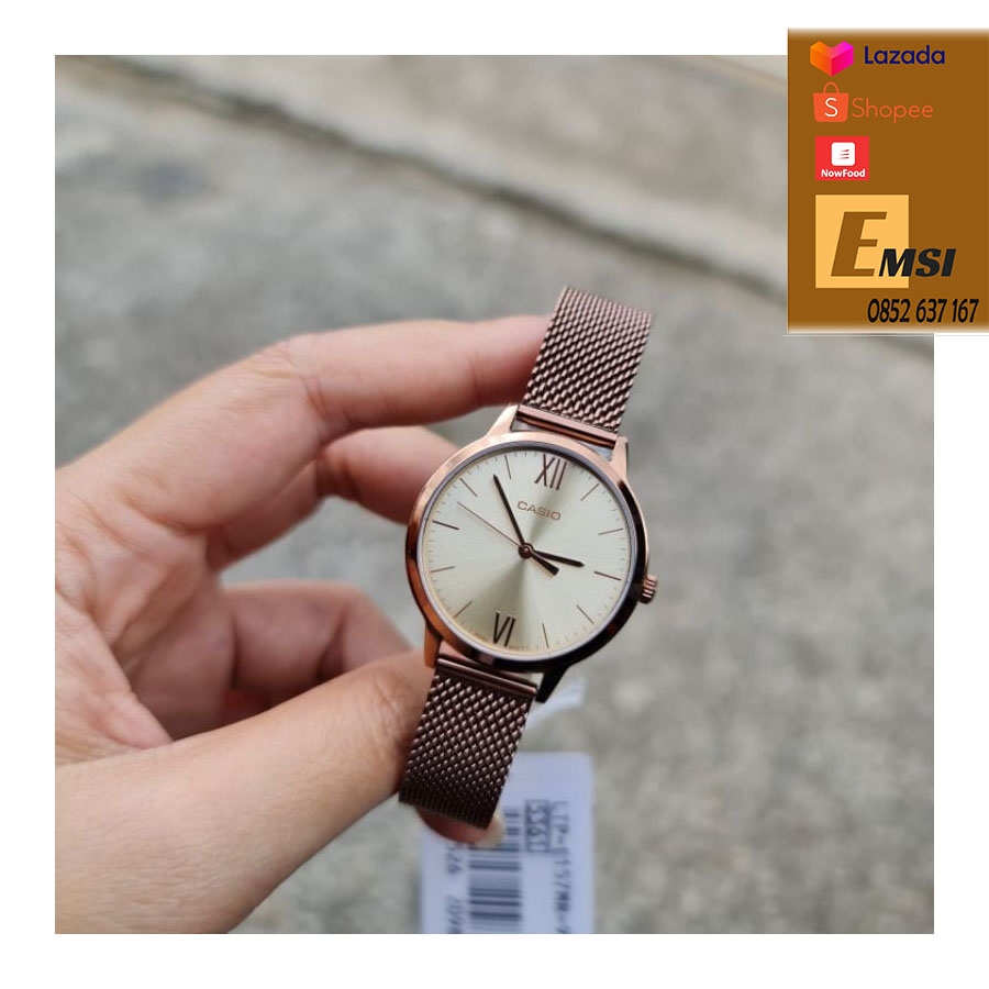 Đồng hồ Casio Nữ LTP-E157MR-9ADF