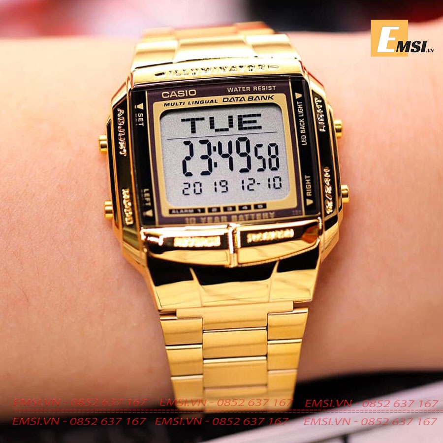 Casio DB-360G-9A - Đồng Hồ Nam - Điện Tử - Size Mặt 38mm - Kính Nhựa EMSI.VN