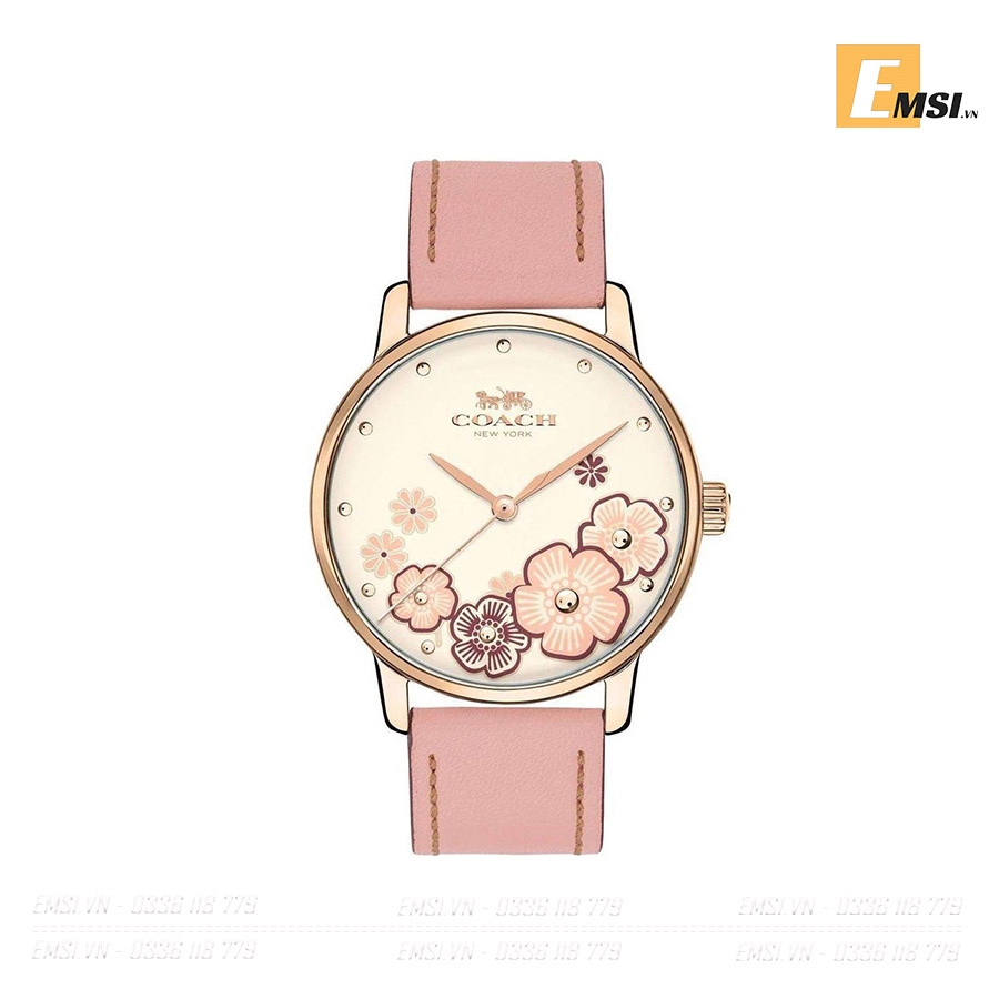 Đồng Hồ Coach 14503009 Nữ Dây Da 36mm - Emsi.vn