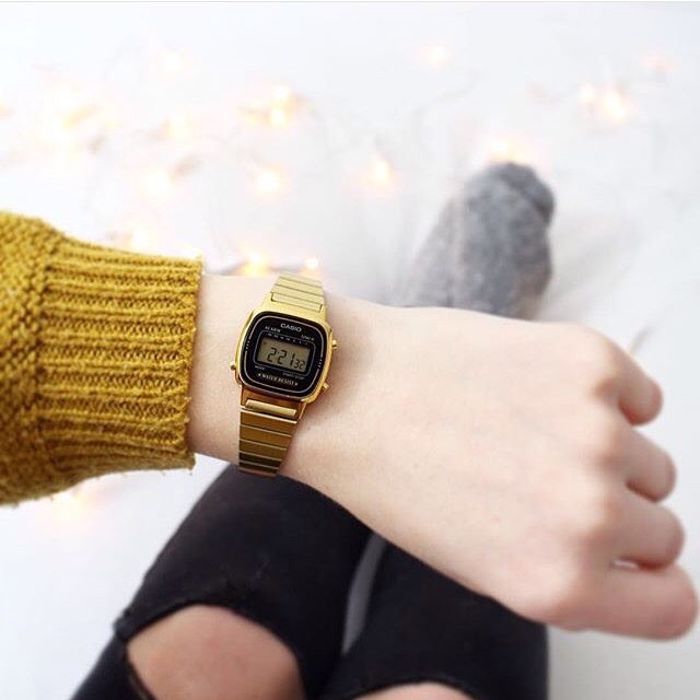 Casio LA670WGA-1D - Đồng Hồ Nữ - Điện Tử - Kính Nhựa - Size Mặt 24.6mm EMSI.VN