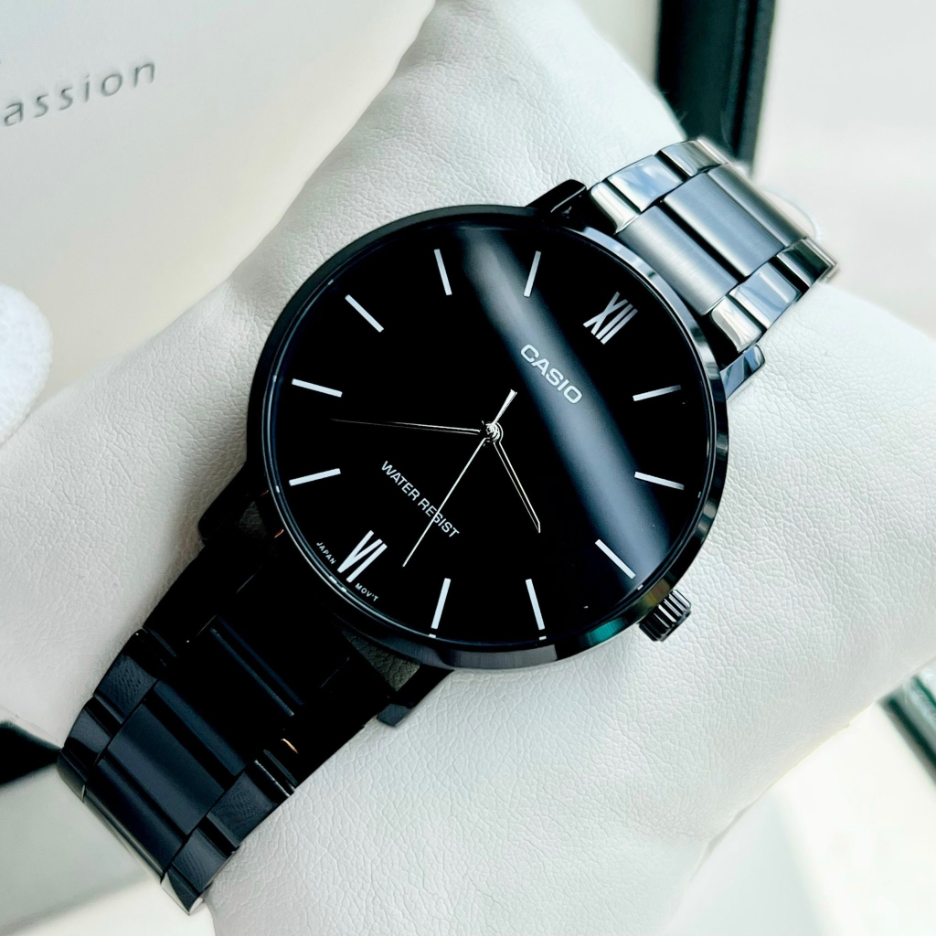 Casio MTP-VT01B-1BUDF - Đồng Hồ Nam - Pin / Quartz - Kính Khoáng - Size Mặt 40mm - Bảo Hành 5 Năm - Chính Hãng