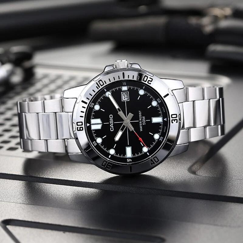 Đồng Hồ Nam Chính Hãng CASIO MTP-VD01D-1EV