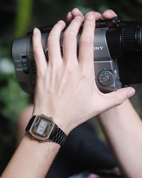 Đồng Hồ Casio - Unisex A168WEHB-1ADF