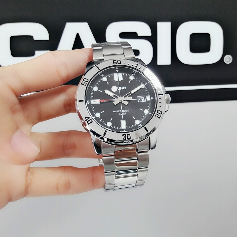 Đồng Hồ Nam Chính Hãng CASIO MTP-VD01D-1EV