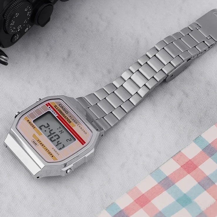 Đồng Hồ Casio - Unisex A168WEHA-9ADF Size 36.3mm