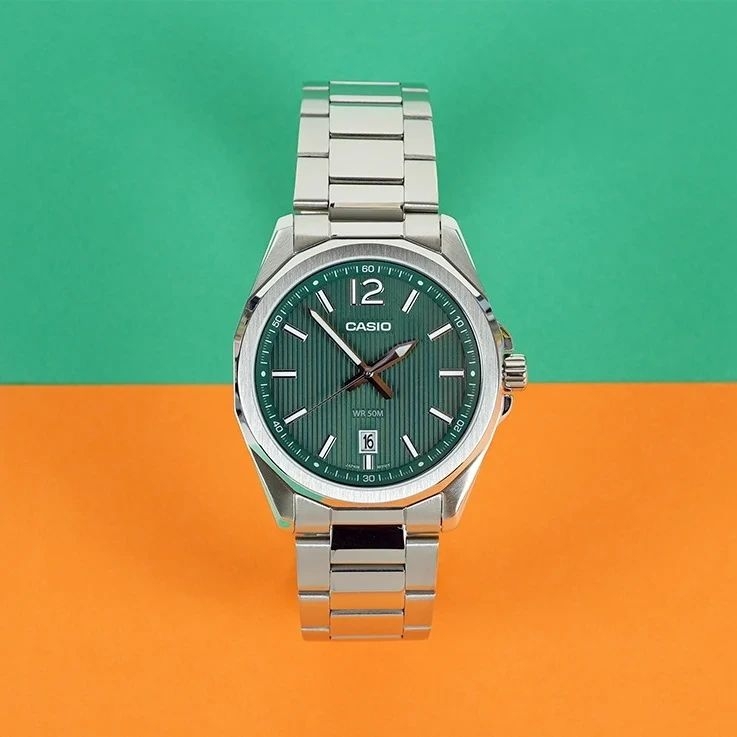 Đồng Hồ Casio - Nam MTP-E725D-3AVDF Size 38.5mm