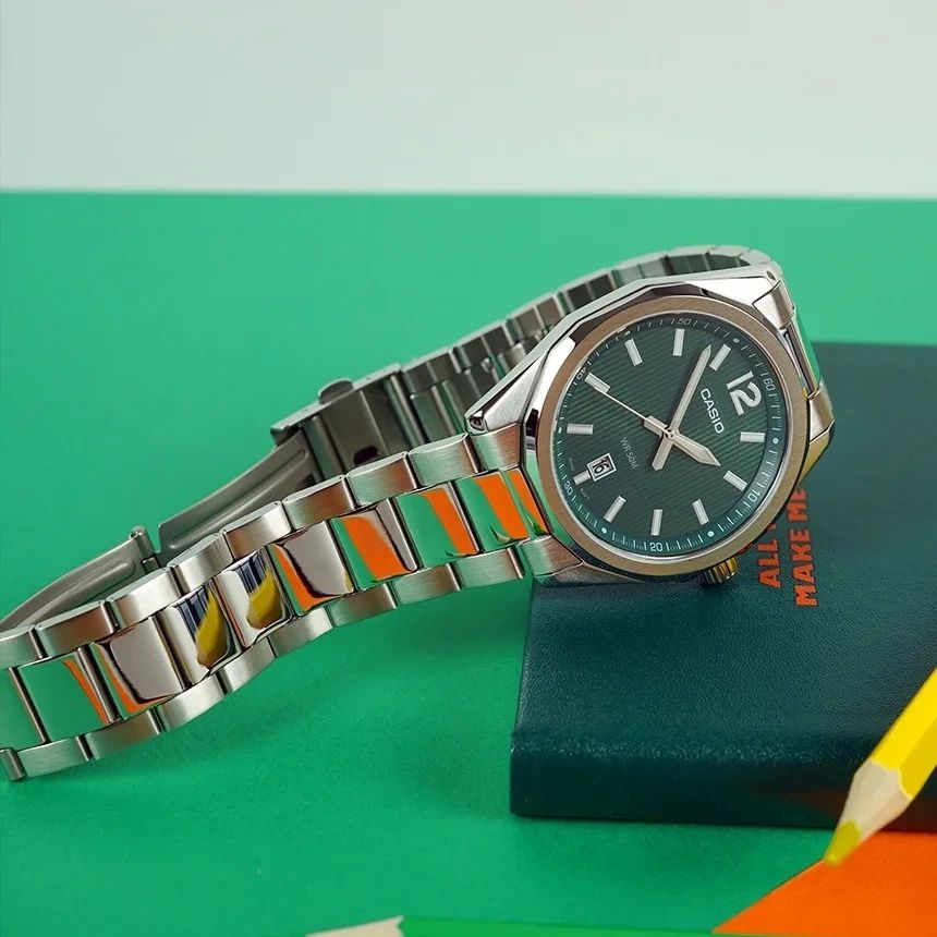 Đồng Hồ Casio - Nam MTP-E725D-3AVDF Size 38.5mm