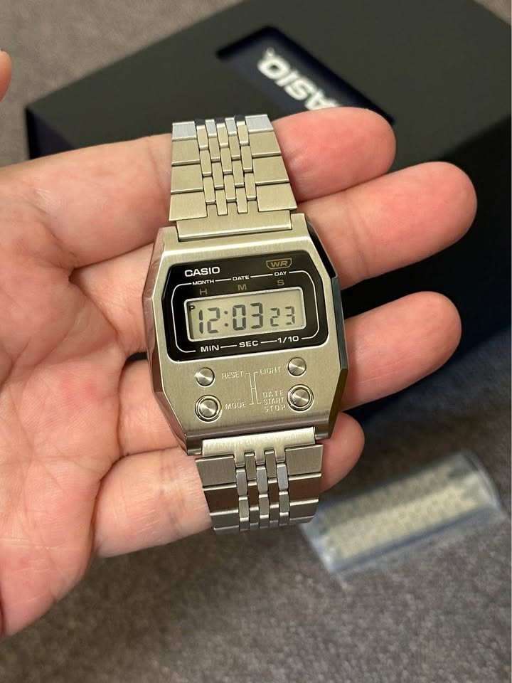 Đồng Hồ Casio - Unisex A1100D-1DF Size 35mm