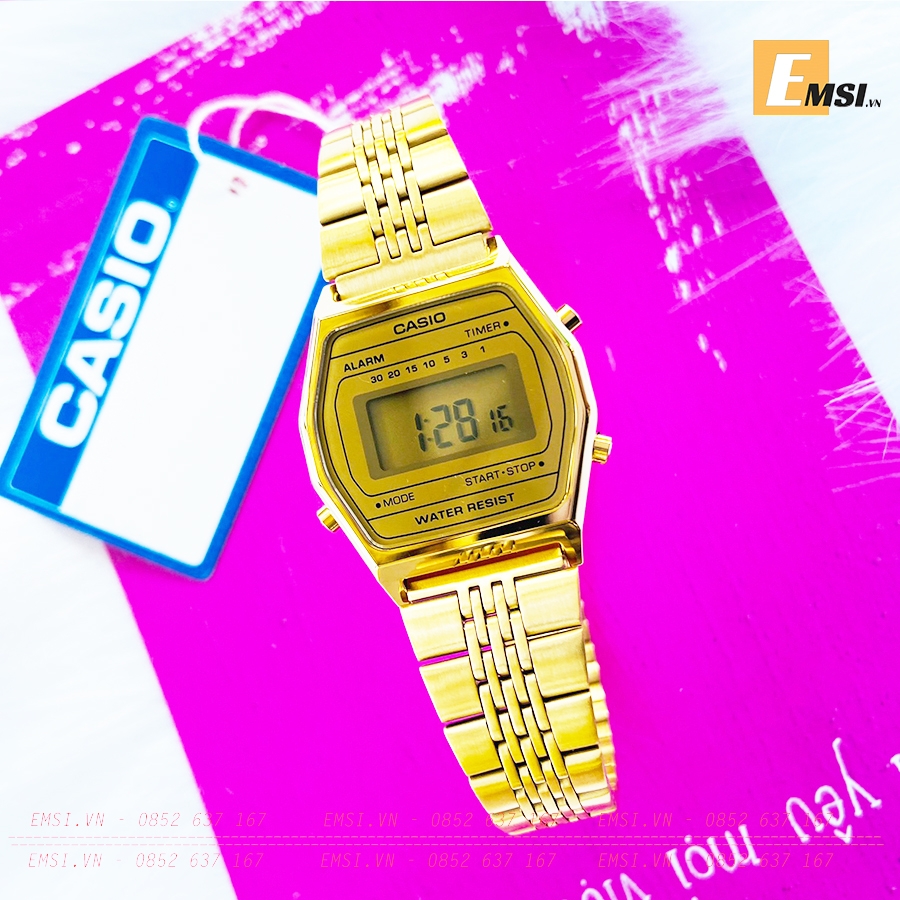 Đồng hồ Nữ Casio LA690WGA-9DF giá rẻ, chính hãng - BẢO HÀNH 5 NĂM