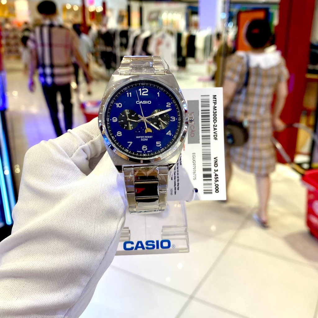Đồng Hồ Casio - Nam MTP-M300D-2AVDF Size 40mm