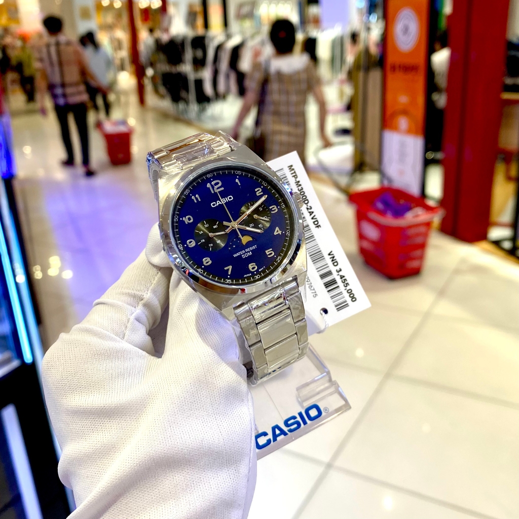 Đồng Hồ Casio - Nam MTP-M300D-2AVDF Size 40mm