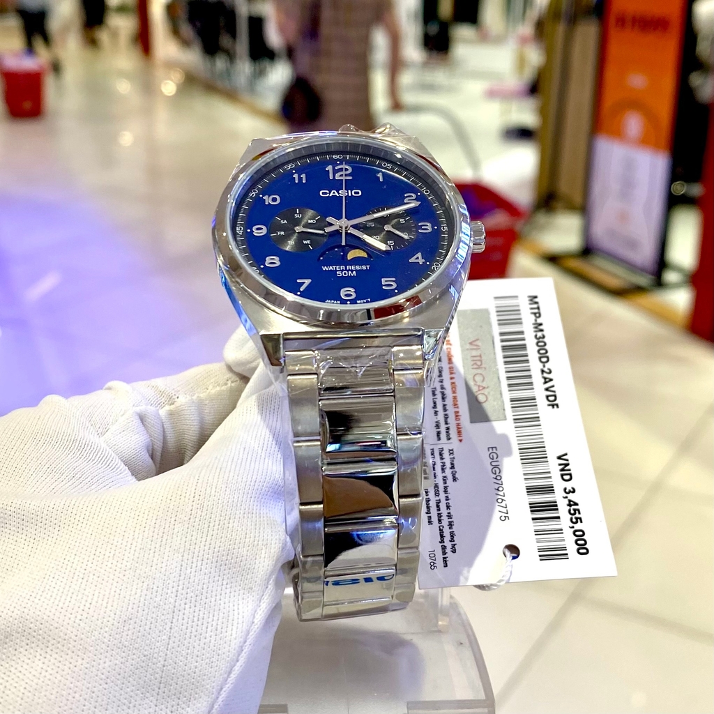 Đồng Hồ Casio - Nam MTP-M300D-2AVDF Size 40mm