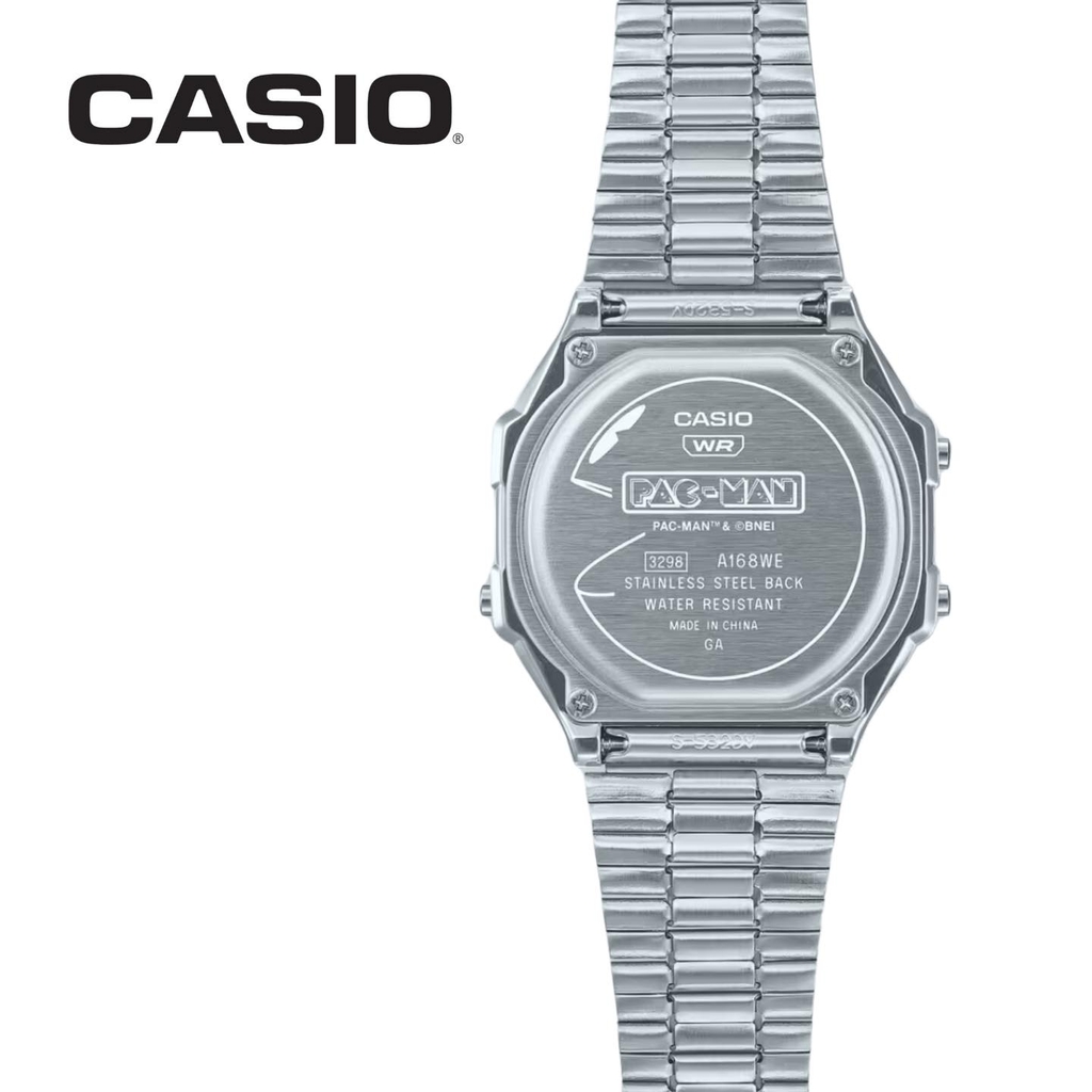 Đồng hồ Casio Pacman 36.3 mm Unisex A168WEPC-7ADR