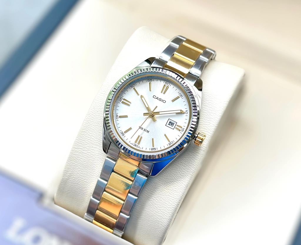 Casio LTP-1302D-1A1 - Đồng Hồ Nữ - Pin/Quartz - Kính Khoáng - Size mặt 30.2mm EMSI.VN