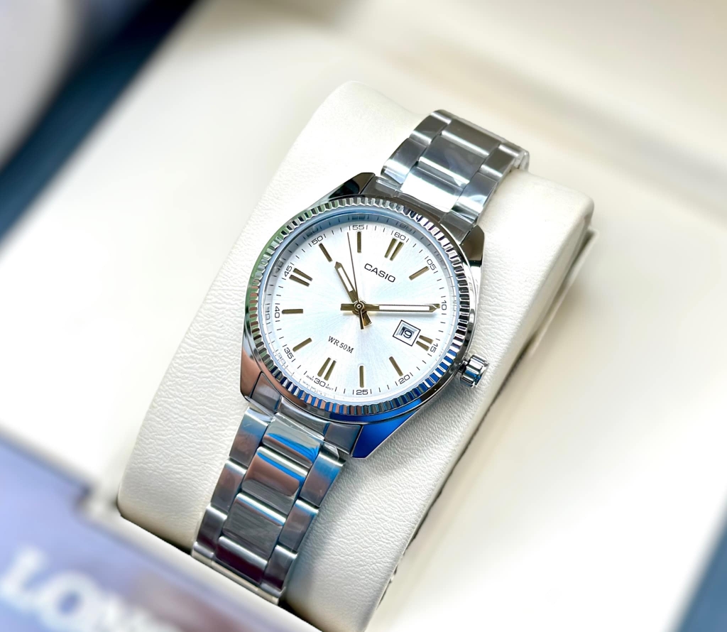 Casio LTP-1302D-1A1 - Đồng Hồ Nữ - Pin/Quartz - Kính Khoáng - Size mặt 30.2mm EMSI.VN