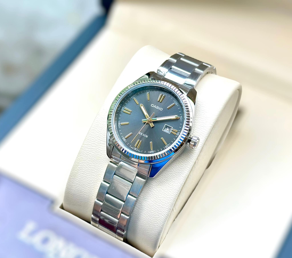 Casio LTP-1302D-1A1 - Đồng Hồ Nữ - Pin/Quartz - Kính Khoáng - Size mặt 30.2mm EMSI.VN