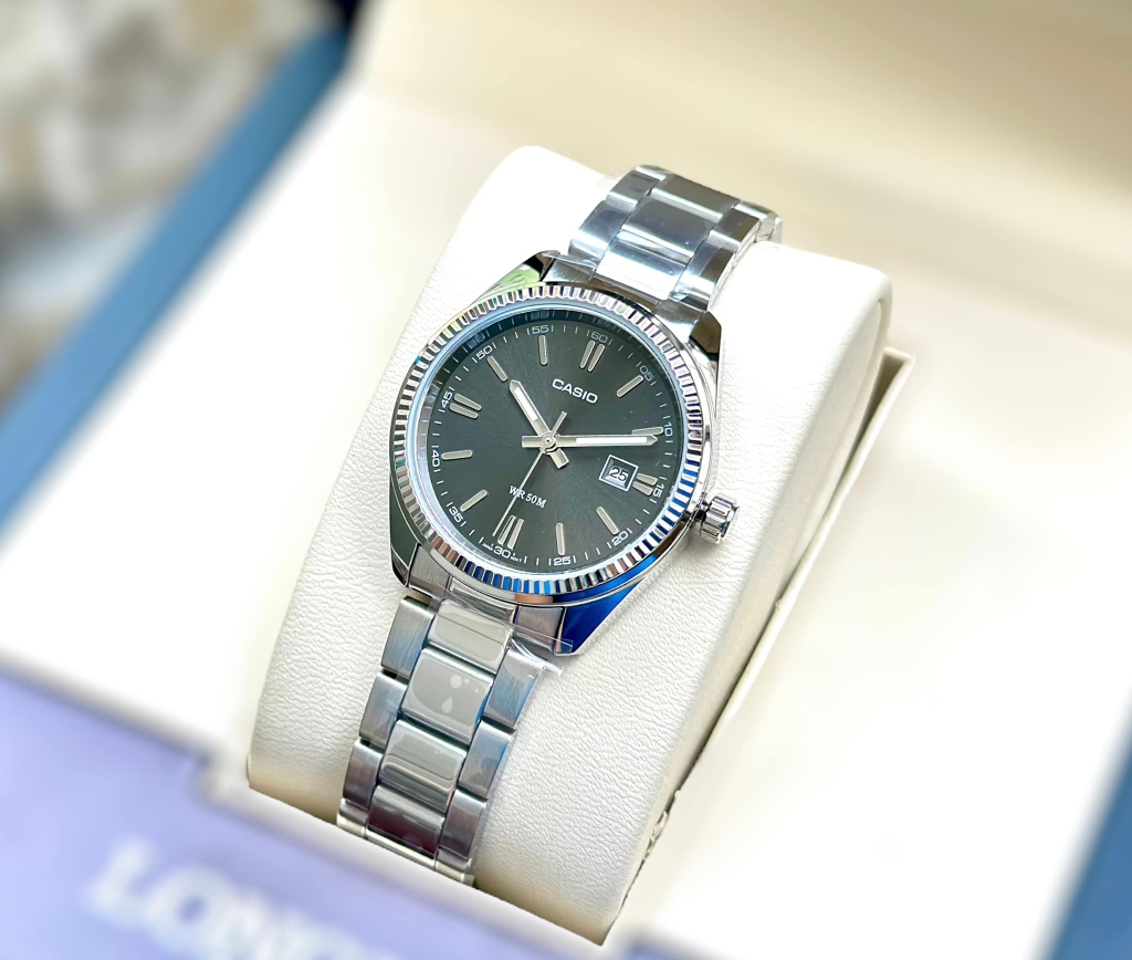 Casio LTP-1302D-1A1 - Đồng Hồ Nữ - Pin/Quartz - Kính Khoáng - Size mặt 30.2mm EMSI.VN