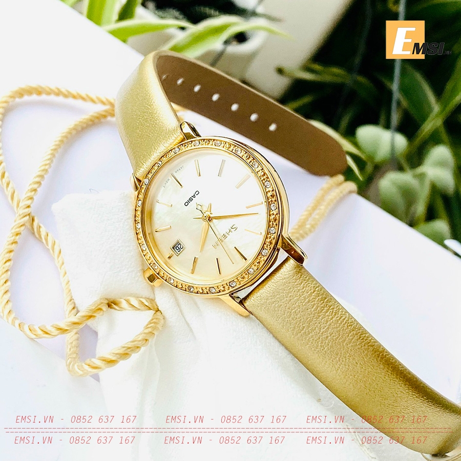 Đồng hồ CASIO SHEEN SHE-4060GL-9A -EMSI.VN