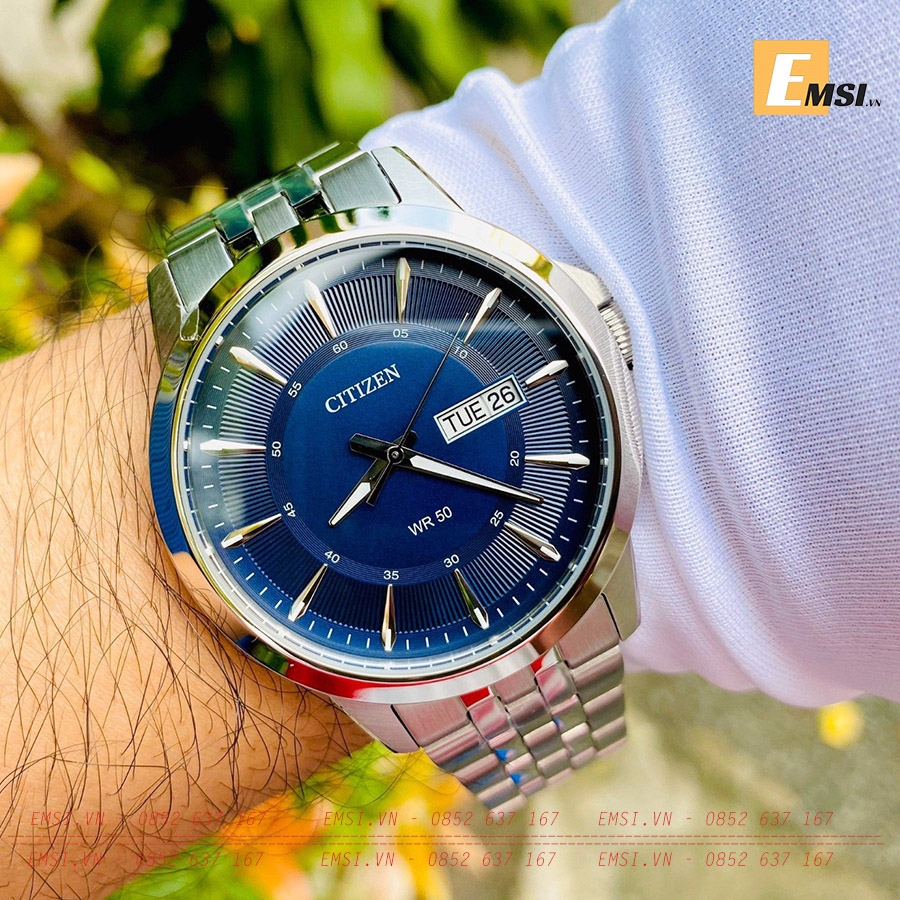Đồng hồ nam CITIZEN BF2011-51L – Quartz (Pin) – Dây Kim Loại