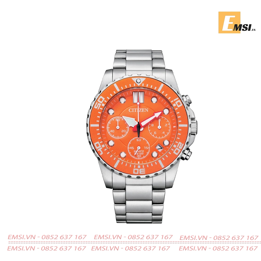 Citizen AI5008-82X - Đồng Hồ Nam - Pin / Quartz - Kính Khoáng - Size Mặt 43mm EMSI.VN
