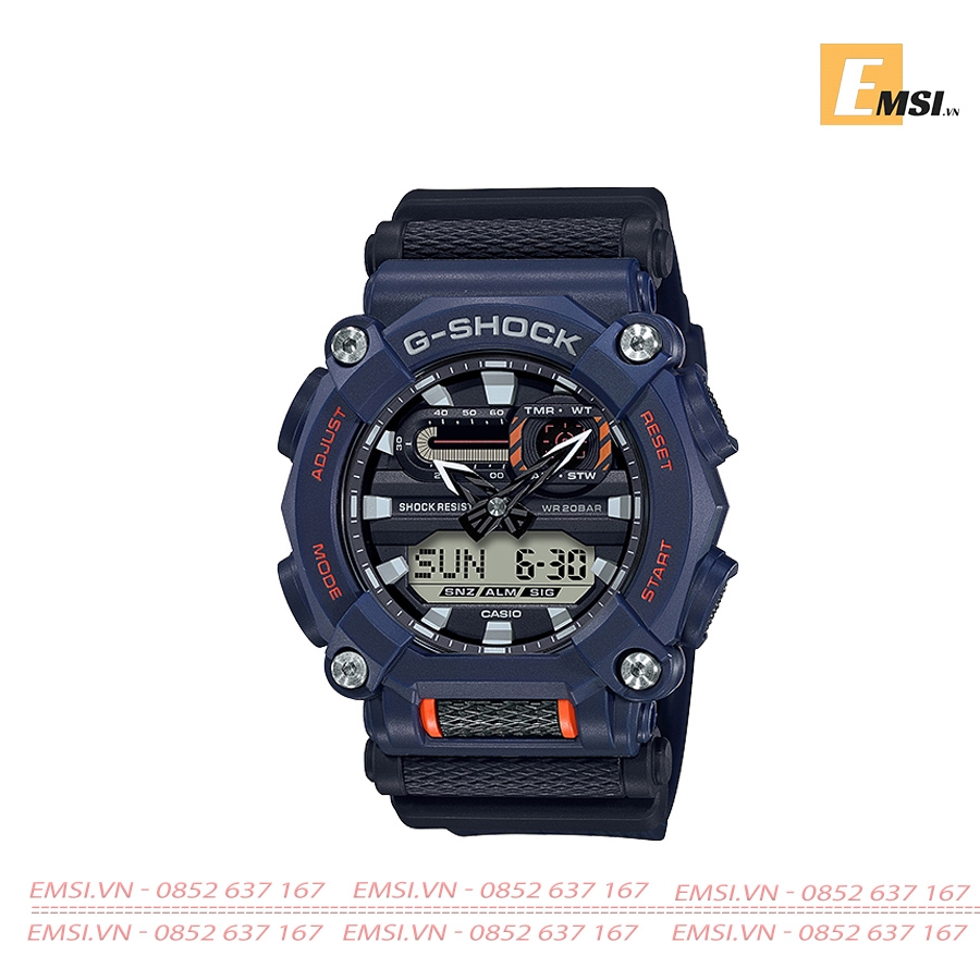 G-Shock GA-900-2ADR - Đồng Hồ Nam - Điện Tử - Kính Khoáng - Size Mặt 49.5mm EMSI.VN