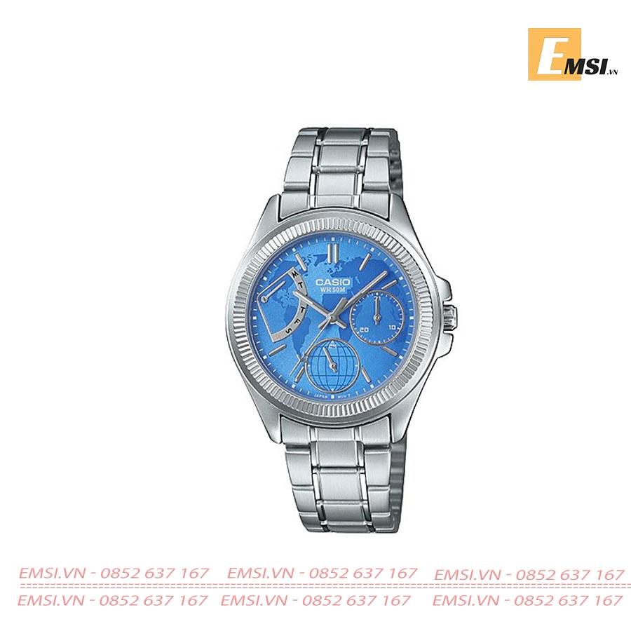 Casio LTP-2089D-2A - Đồng Hồ Nữ - Pin/Quartz - Size Mặt 33.5mm - Kính Khoáng EMSI.VN