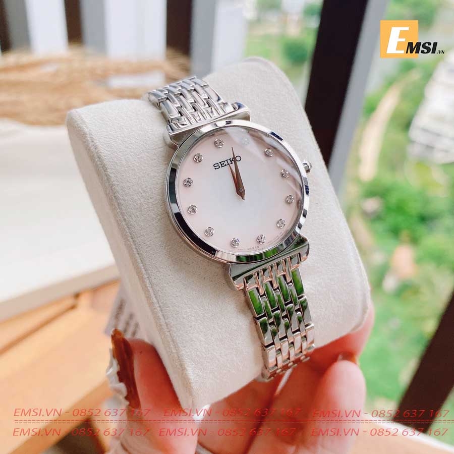 Đồng Hồ Nữ Dây Thép SEIKO Quartz SFQ803 - Chính Hãng