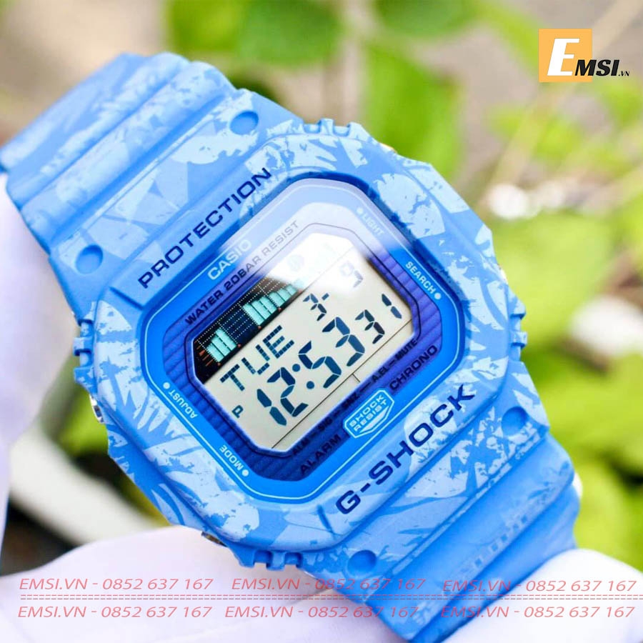 G-shock GLX-5600F-2DR - Đồng Hồ Nam - Điện Tử - Size Mặt 43mm - Kính Khoáng EMSI.VN