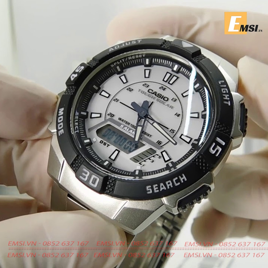 Casio AQ-S800WD-7E - Đồng Hồ Nam - Năng Lượng Mặt Trời - Size Mặt 42mm - Kính Nhựa EMSI.VN