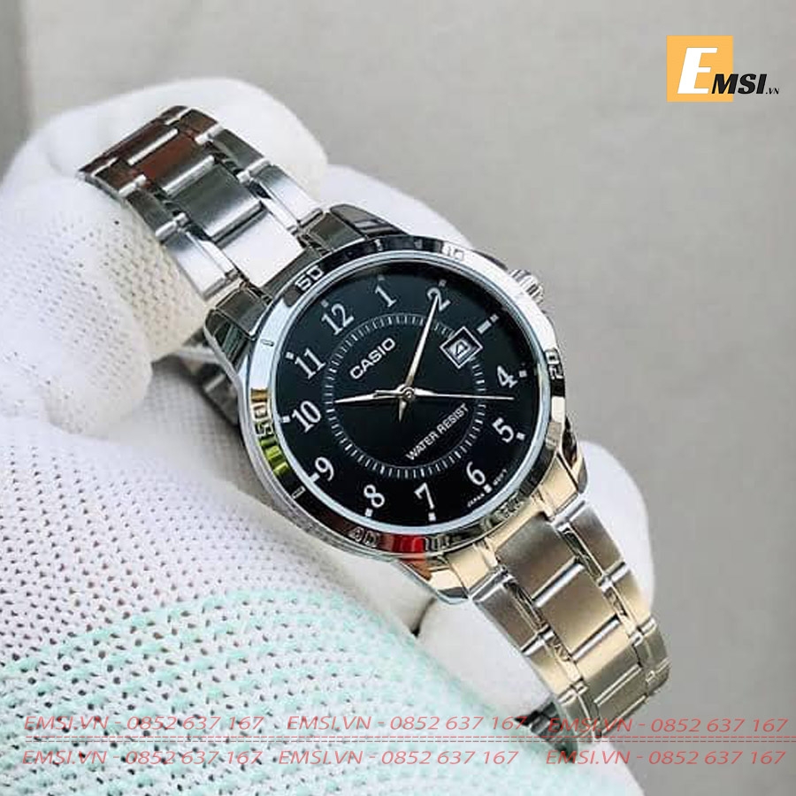 Casio LTP-V004D-1B - Đồng Hồ Nữ - Pin/Quartz - Kính Khoáng - Size Mặt 29,6 mm EMSI.VN