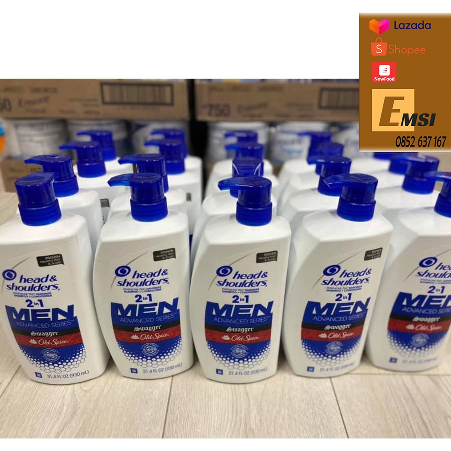 Dầu gội trị gàu nam Head & Shoulders Men Old Spice 930ml