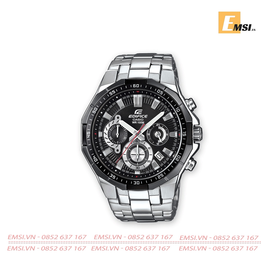 Casio Edifice EFR-554D-1A - Đồng Hồ Nam - Pin / Quartz - Kính Khoáng - Size Mặt 47mm EMSI.VN
